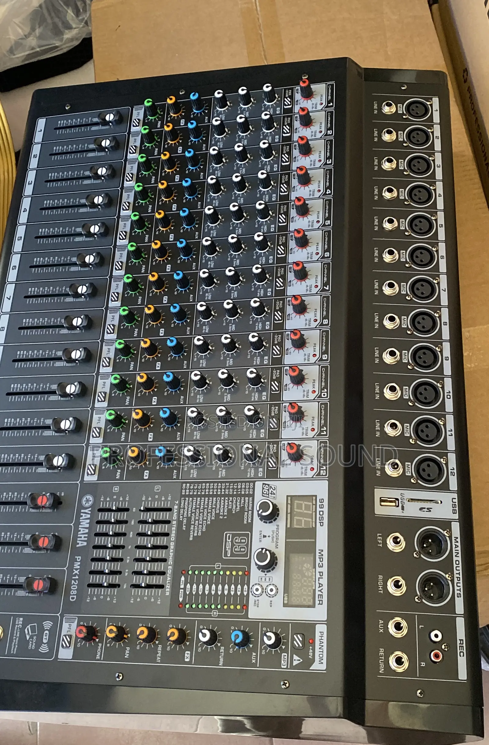 Yamaha Pmx12 Mixer