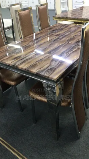 Marble Dining Set Boslin