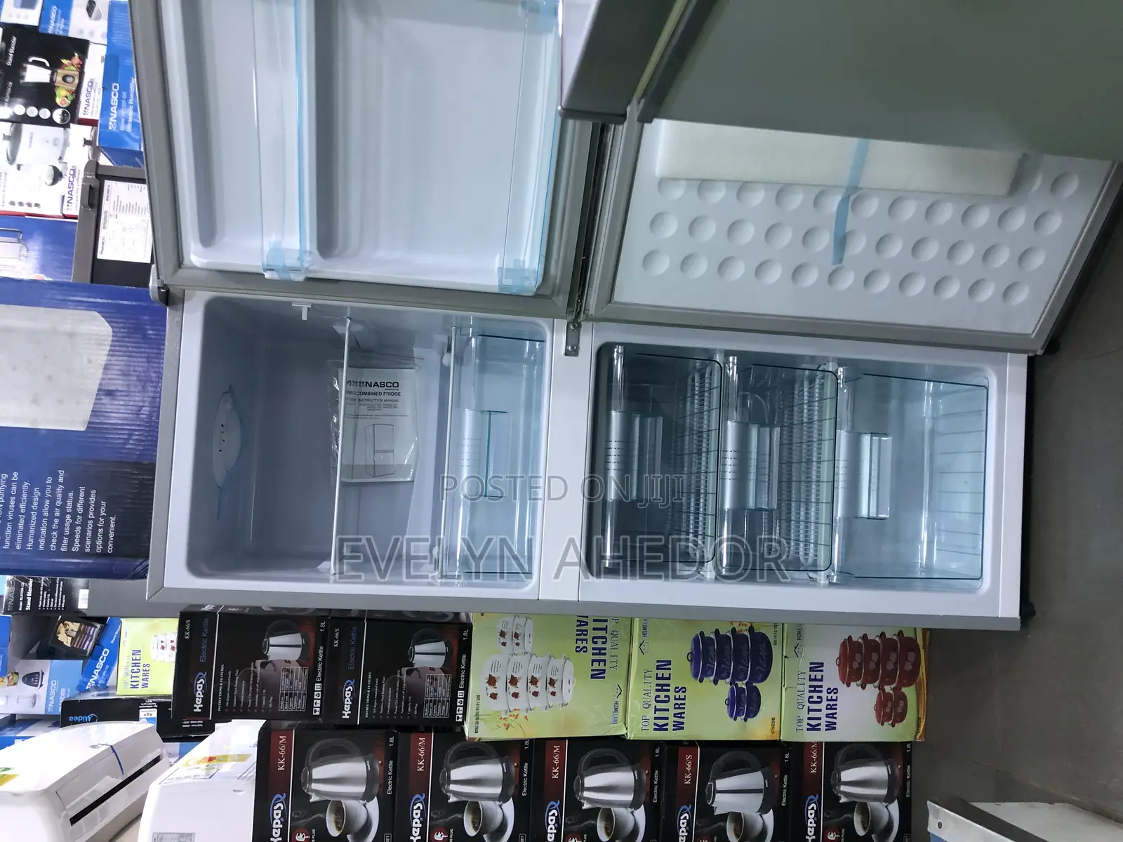 Quality and Affordable Price of Nasco Bottom Freezer 136lite