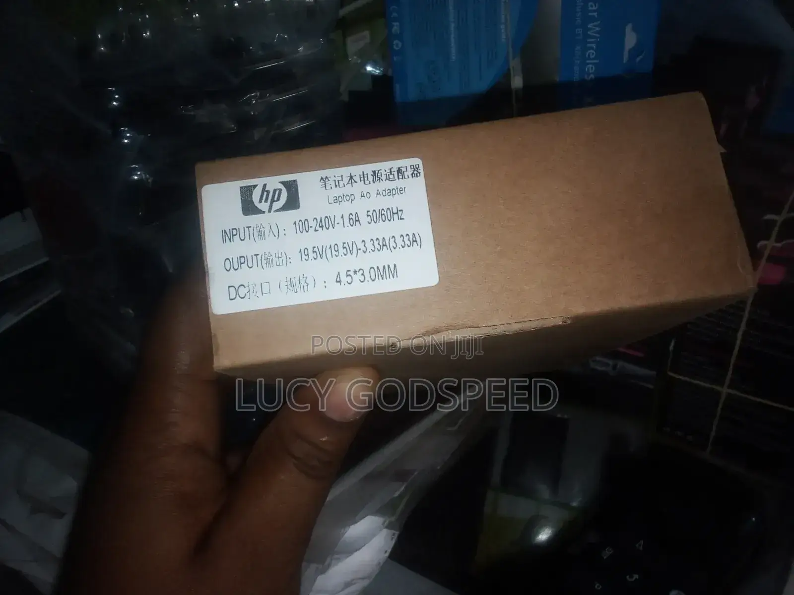 HP Blue Pin Original Charger
