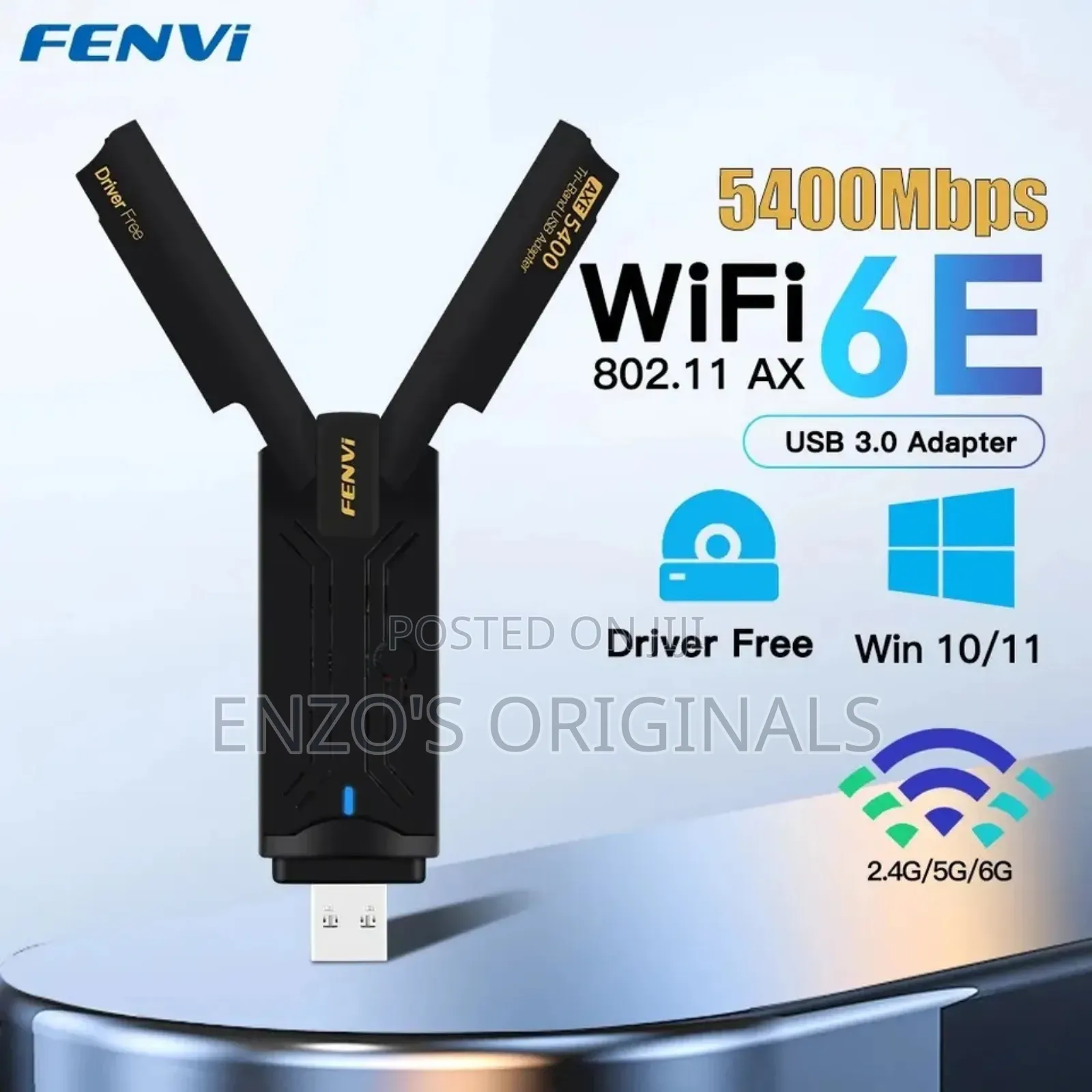 Usb Wifi 6e Adapter Axe5400 Original Fenvi Brand Wifi 6e