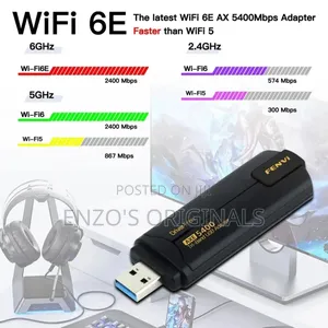 Usb Wifi 6e Adapter Axe5400 Original Fenvi Brand Wifi 6e