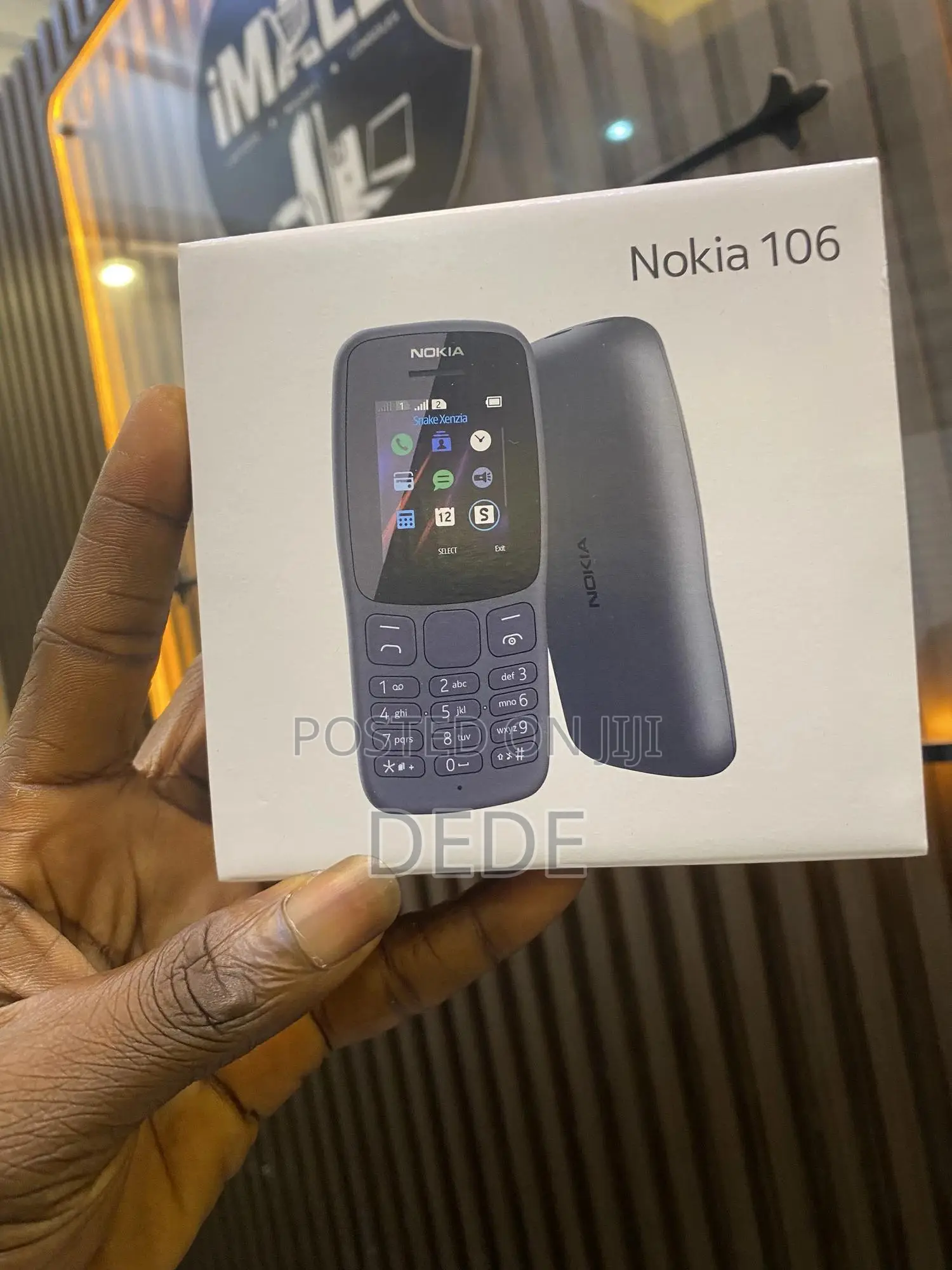 New Nokia 106 Black