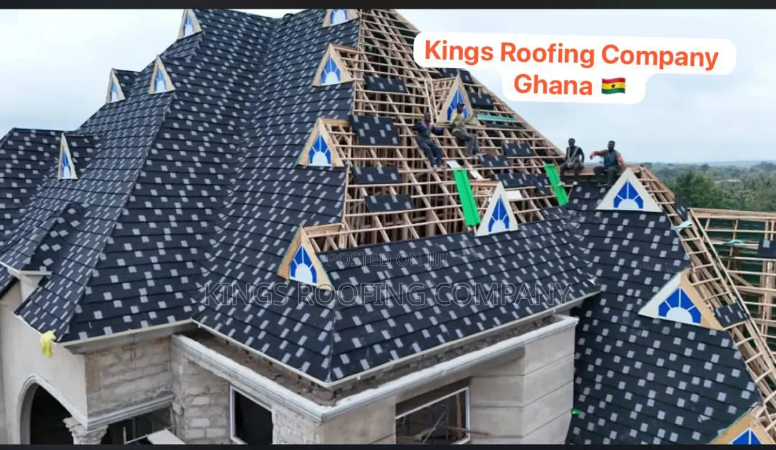 Quality, Strong and Colorful Alu-Zinc in Ghana