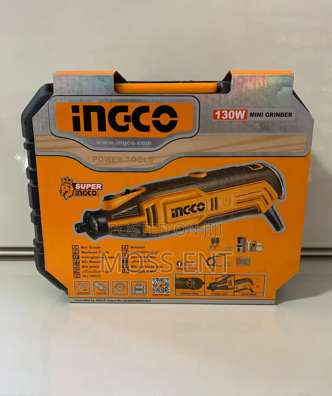 Ingco Mini Grinder 130w + 109 PCS Accessories - Mg13328