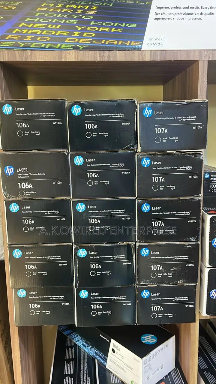 W1106a 106a Toner Cartridge High Hp Laser 107a 107w MFP 135a 137fnw