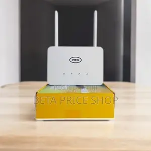 MTN Universal Broadband 4G Router + Backup Battery - White