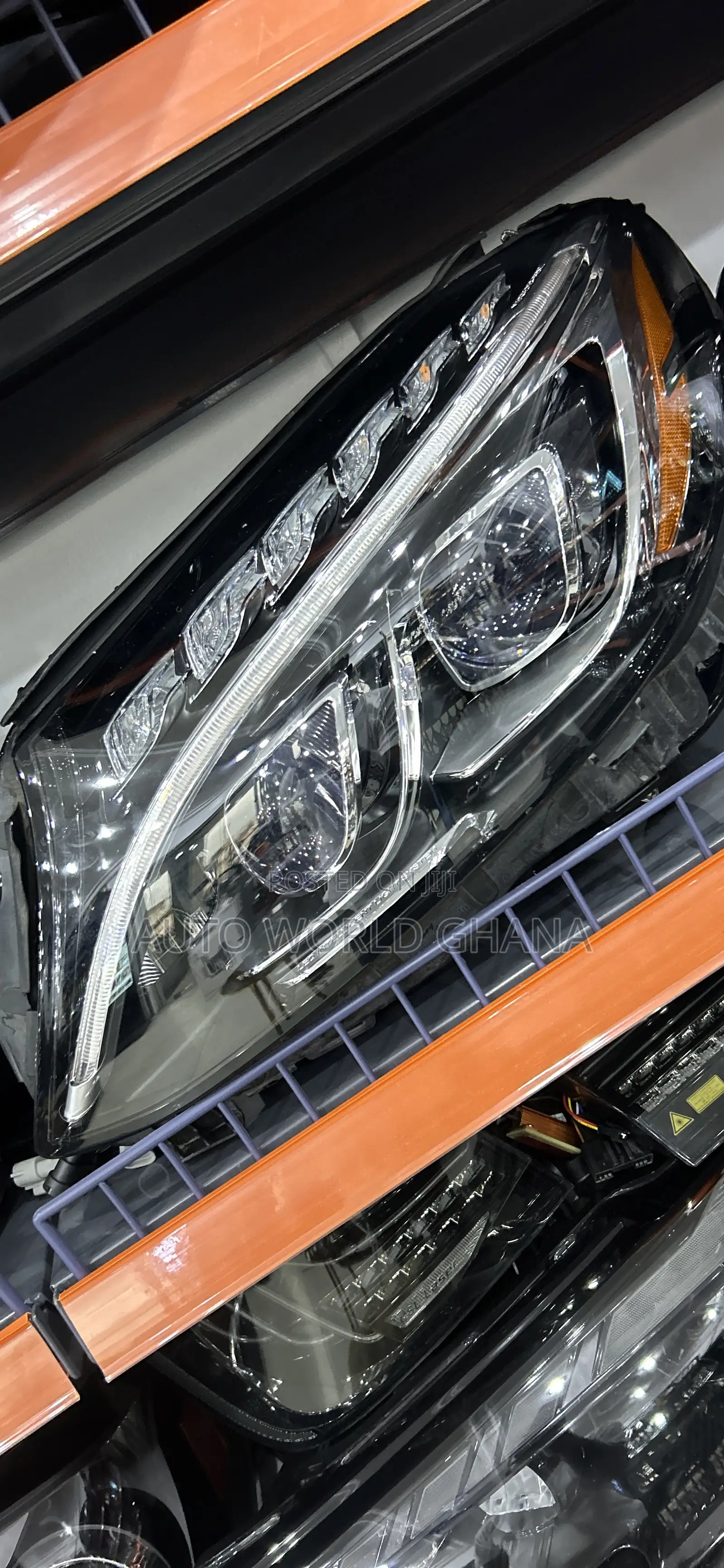 Mercedes Benz W205 Us Version Headlight 2017-2020 Pair