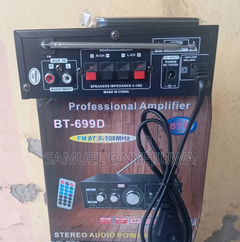 Hifi Bluetooth Audio Amplifier BT-699D