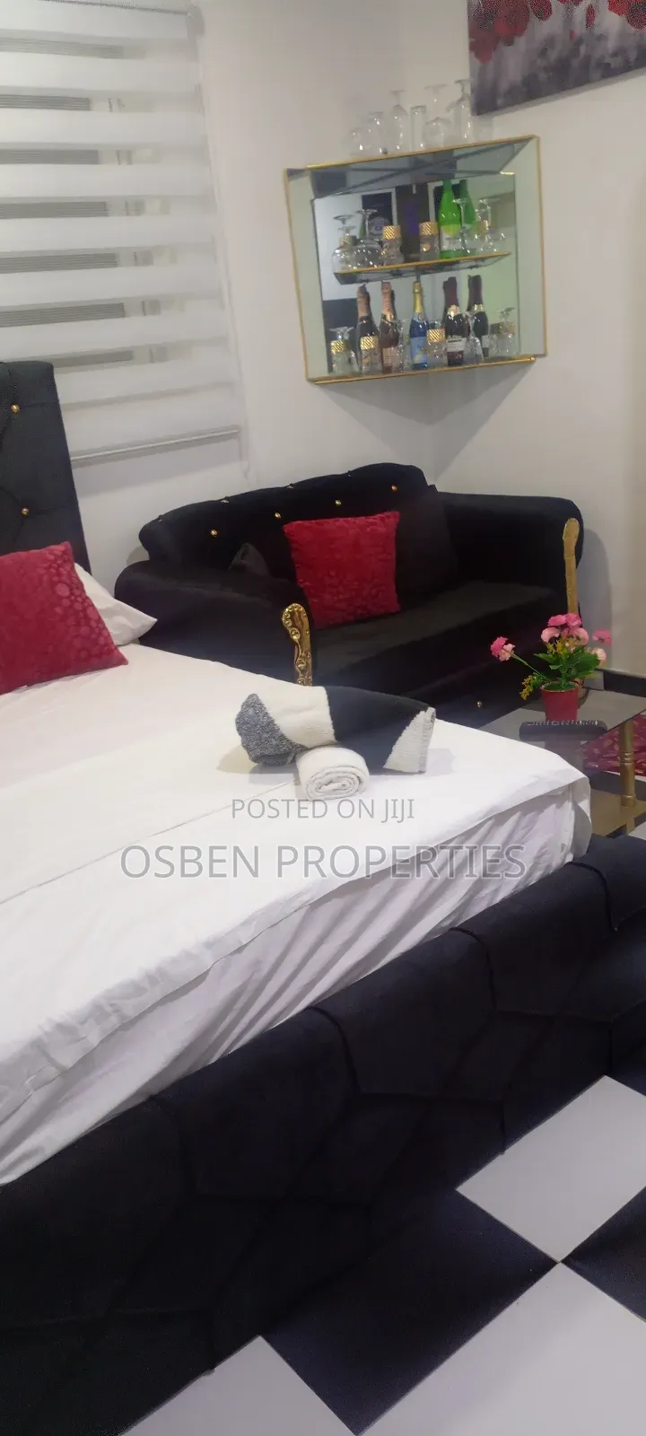 Furnished 1bdrm Apartment in Osben Properties, Spintex for rent