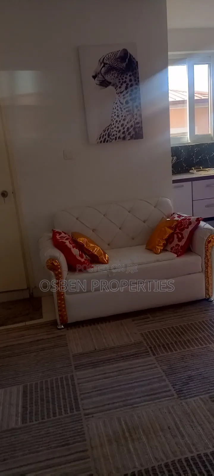 Furnished 1bdrm Apartment in Osben Properties, Spintex for rent