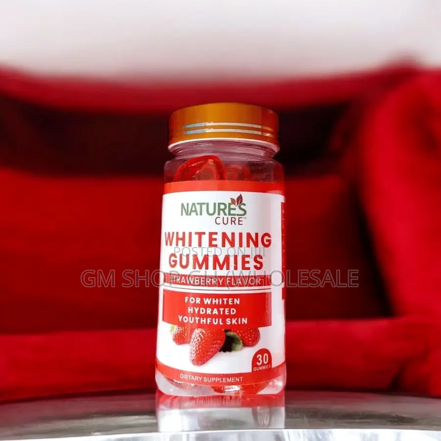 Nature’S Cure Whitening Gummies With Glutathione Vitamins