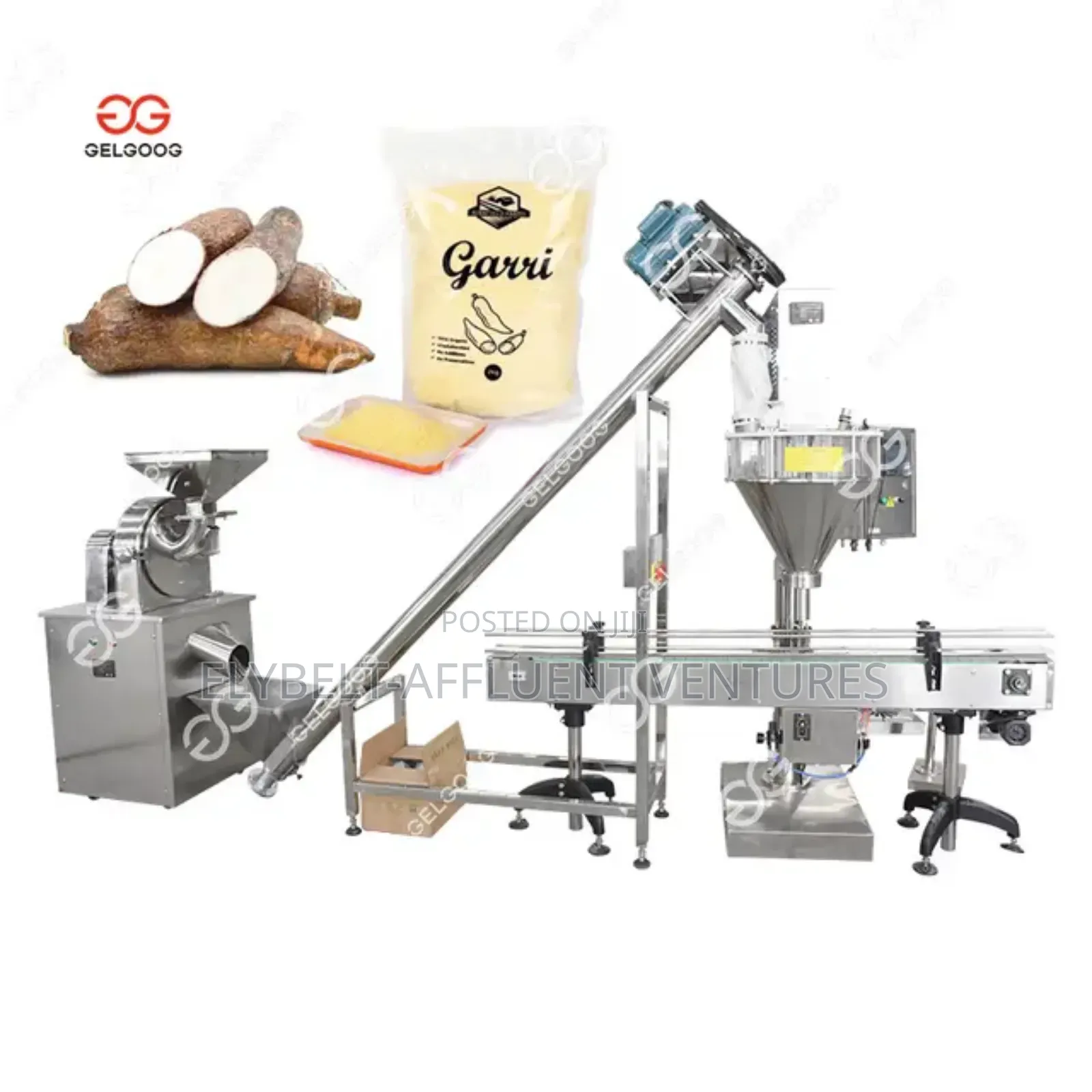 Gari Processing Machine (Not in Ghana)
