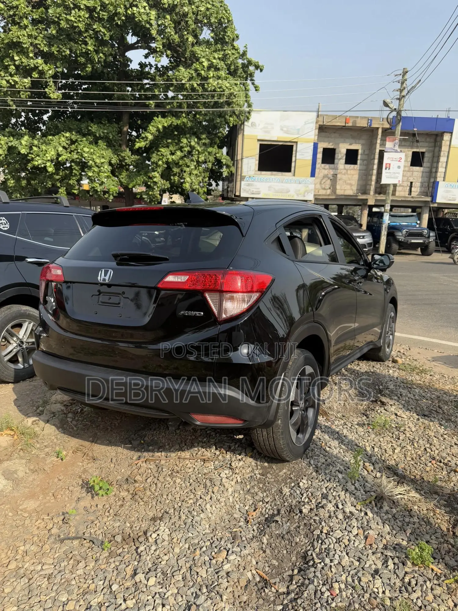 Honda HR-V EX-L w/Navigation AWD 2018 Black