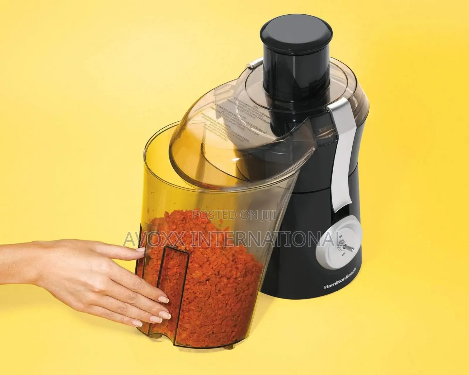 Hamilton Beach 67601A Powerful Countertop Juice Extractor
