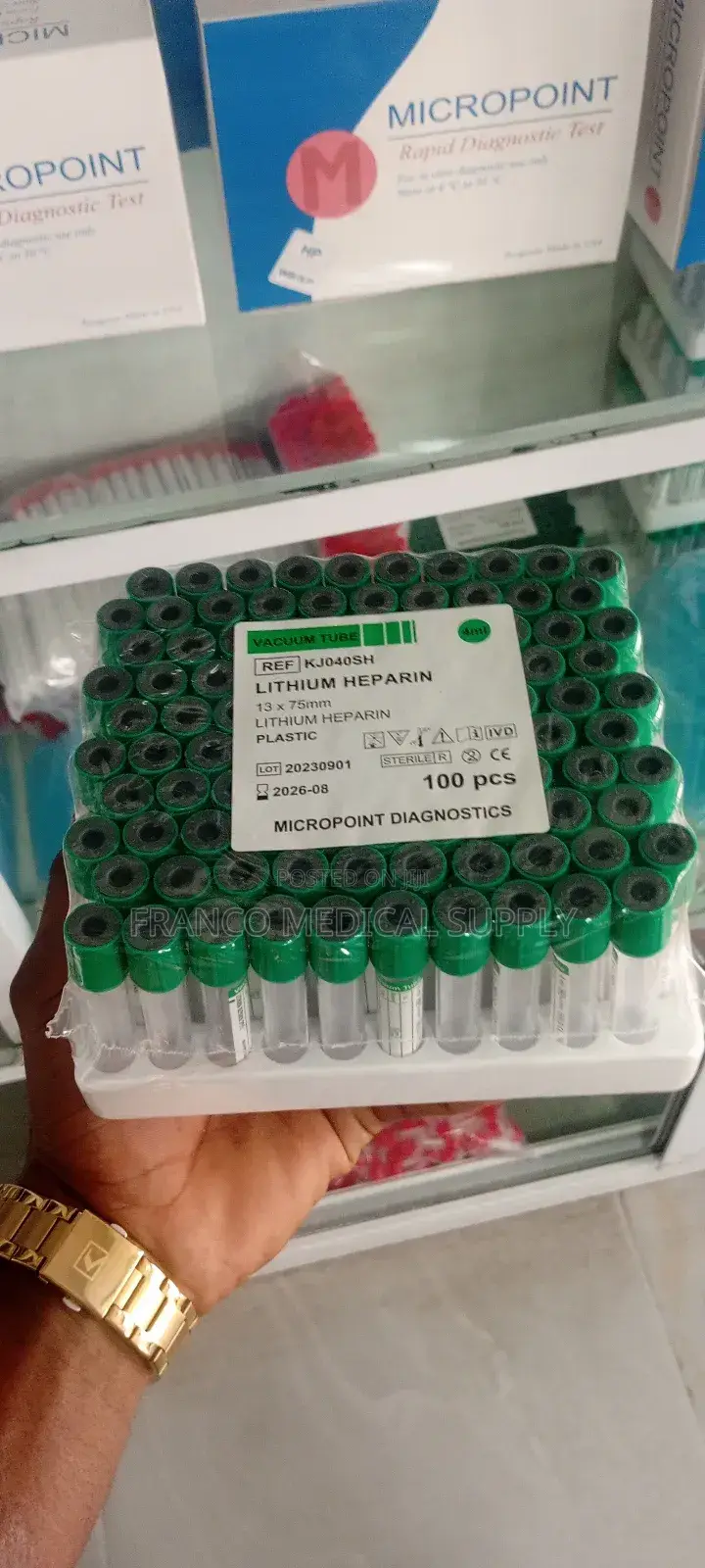 Lithium Heparin Tube