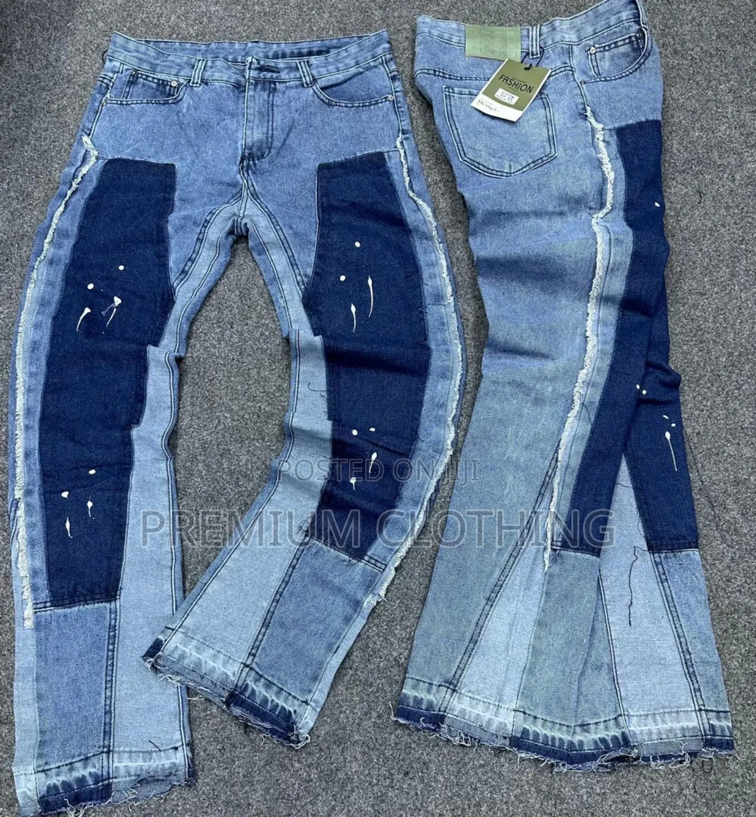 Designer Jean Trousers (Baggy) for Men