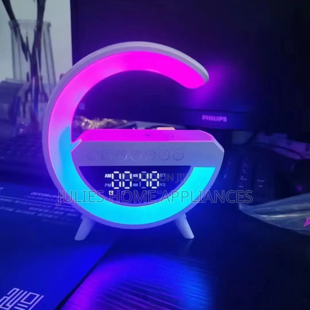 LED Wireless Charging Bluetooth, Radio Speaker