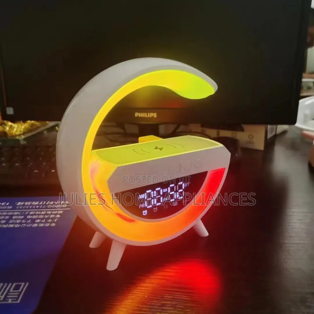 LED Wireless Charging Bluetooth, Radio Speaker