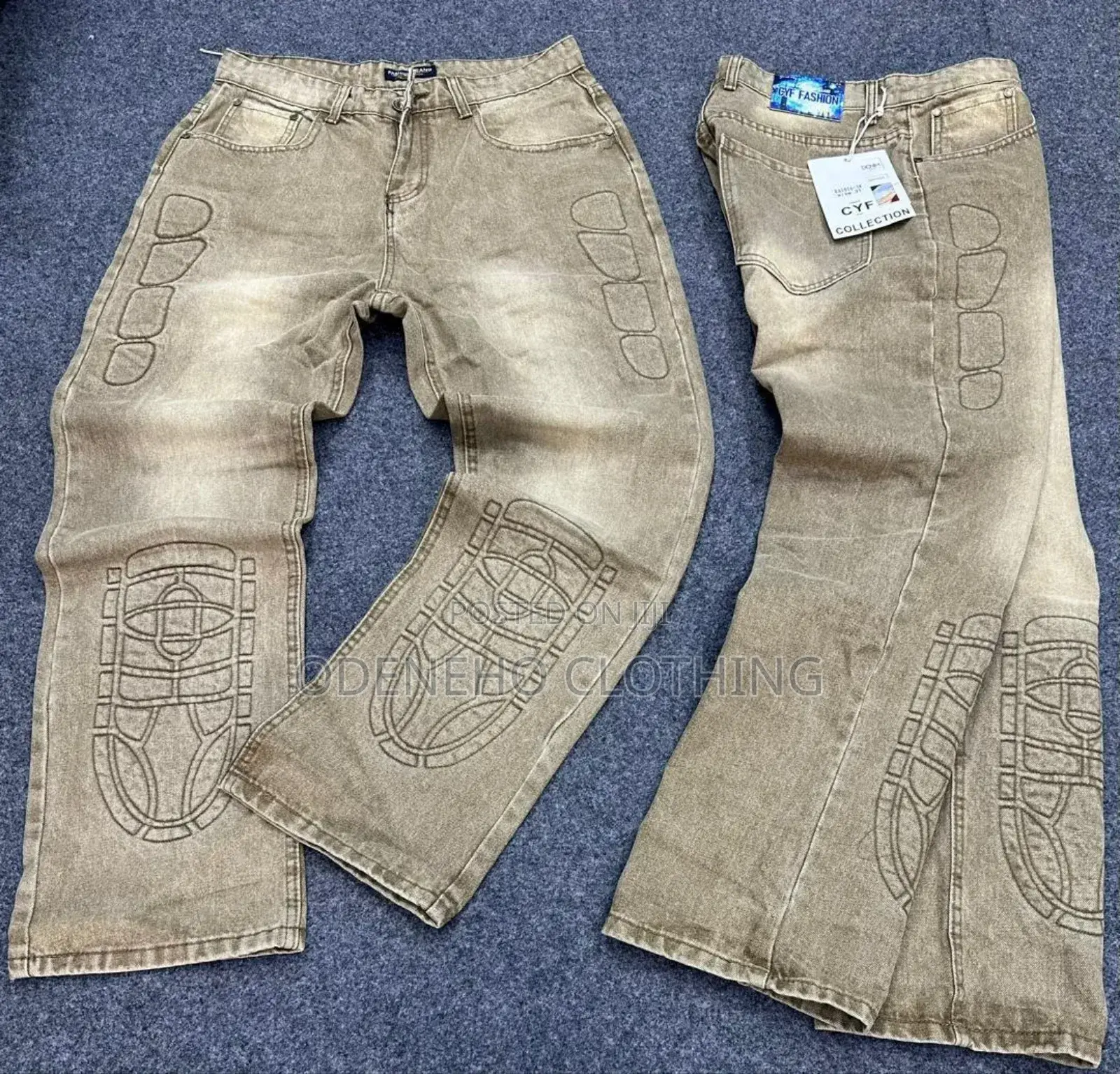 Classy Men Bolar Baggy Jeans