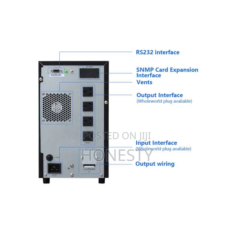 CWUPS 3kva/3000va Online Ups Backup Power Supply for Server