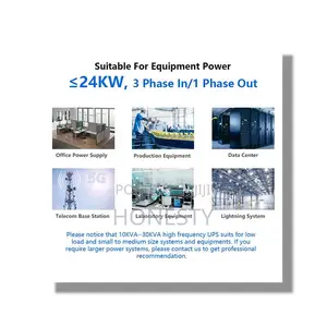 Osu 10kva/8kw Three Phase Online Ups Backup Power Supply