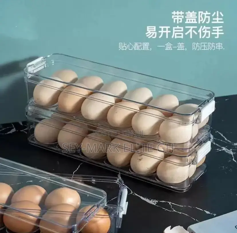 24pcs Egg Storage Organizer