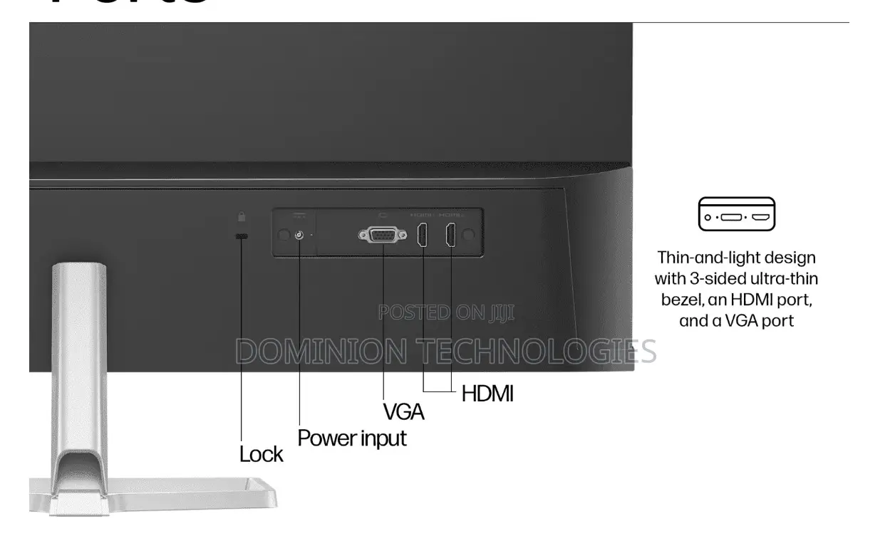 Hp Series 5 27 Inch FHD Monitor - 527sf