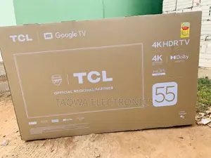 Top Notch TCL 55” Google Tv