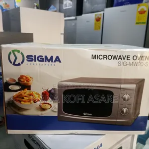 Sigma 20litres Silver Microwave Oven
