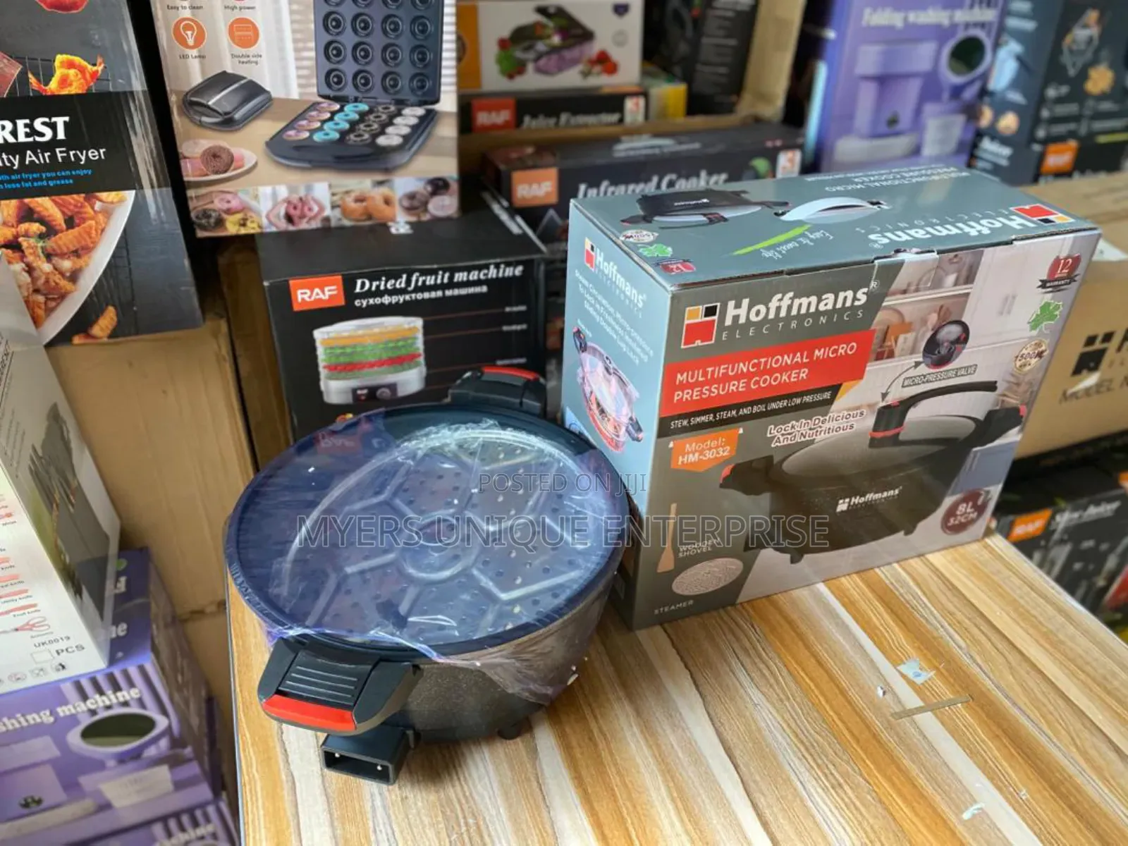 Efficiency Hoffman Multi-Functional Pressure Cooker