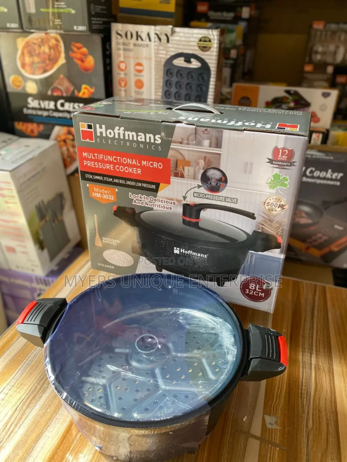 1500w Hoffman 8l Pressure Cooker