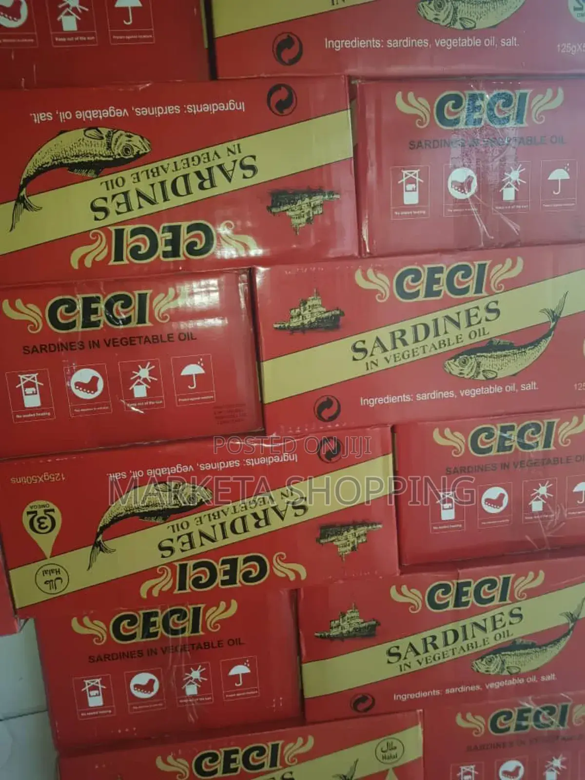 Ceci Sardine 125g X50