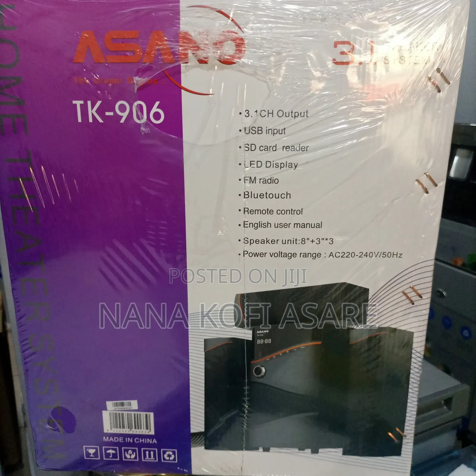 Asano 3:1 Speaker System Tk -906