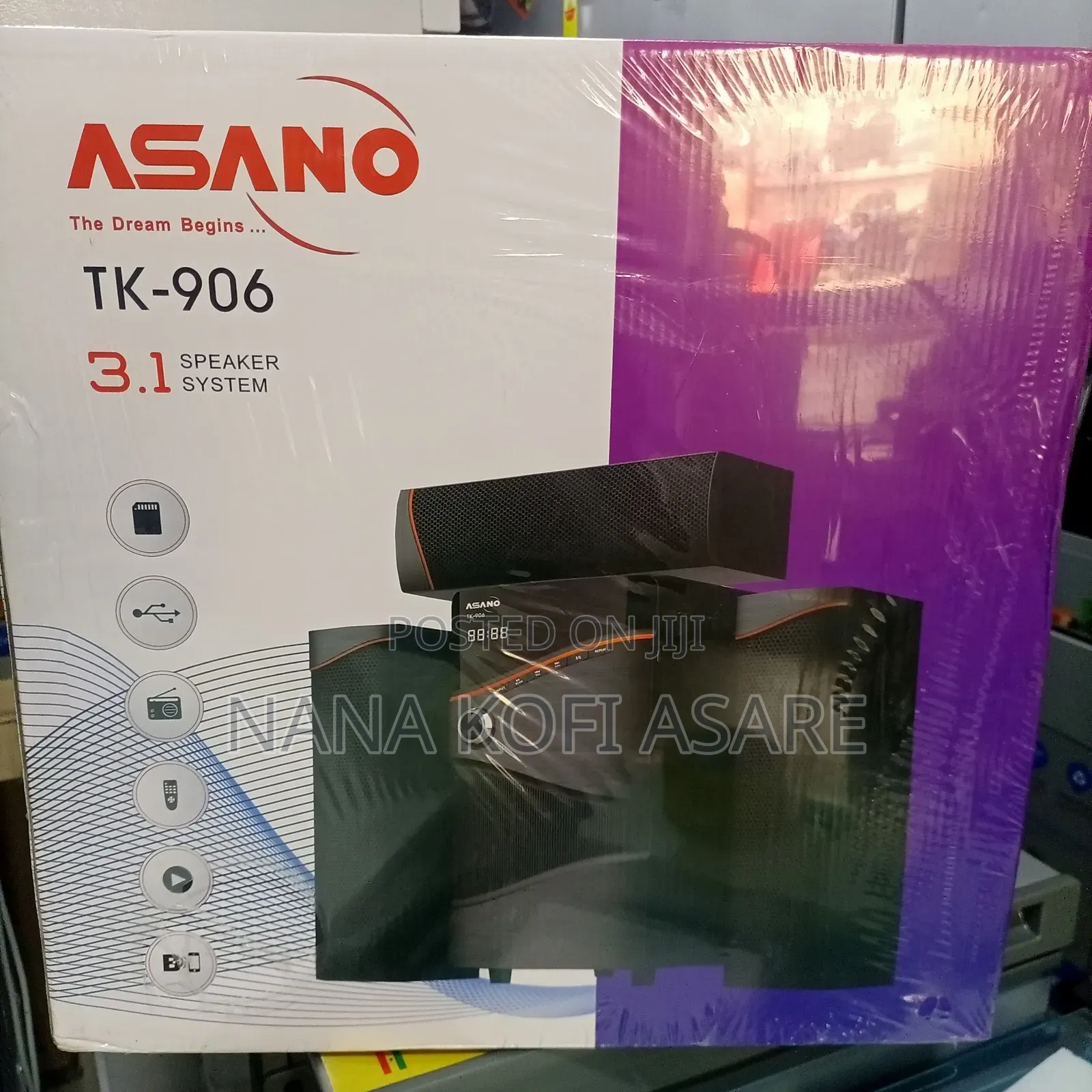 Asano 3:1 Speaker System Tk -906