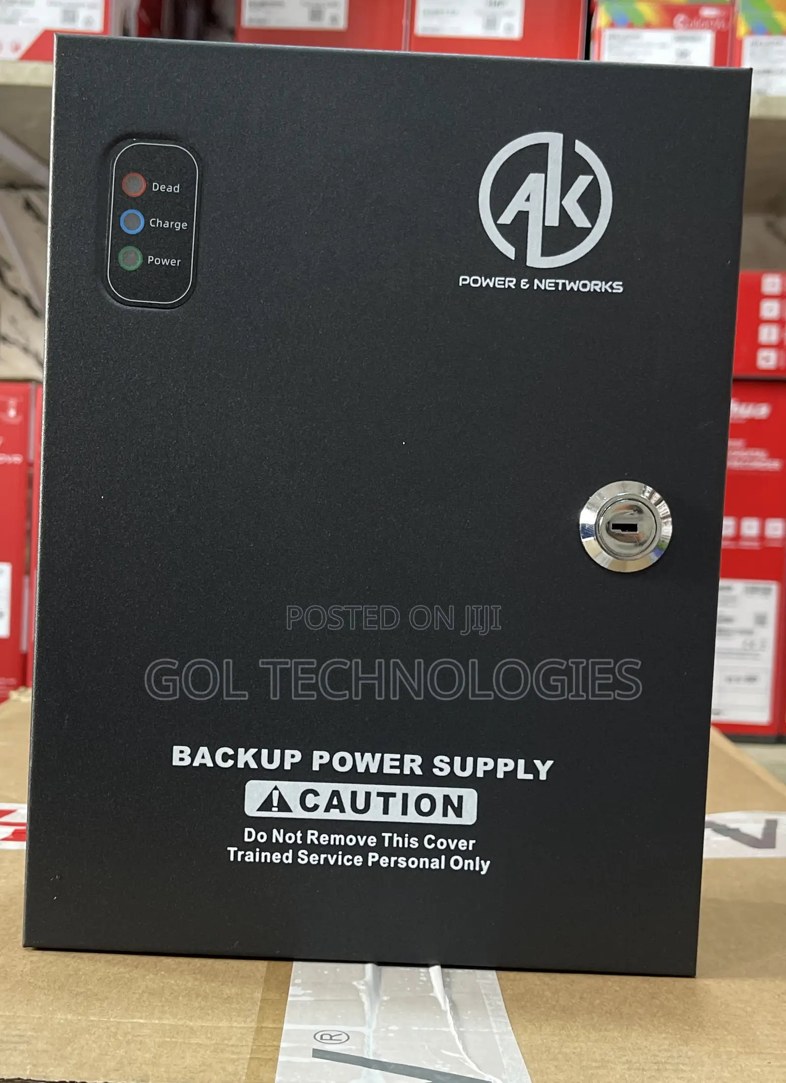 12v10ah Power Supply With Backup Battery 9ch AK Original
