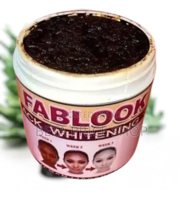 Moroccan Whitening Fablook Black Soap