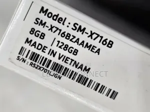 New Samsung Galaxy Tab S9 128 GB Black