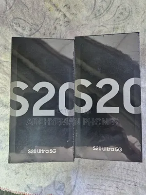 New Samsung Galaxy S20 Ultra 5G 256 GB Gray