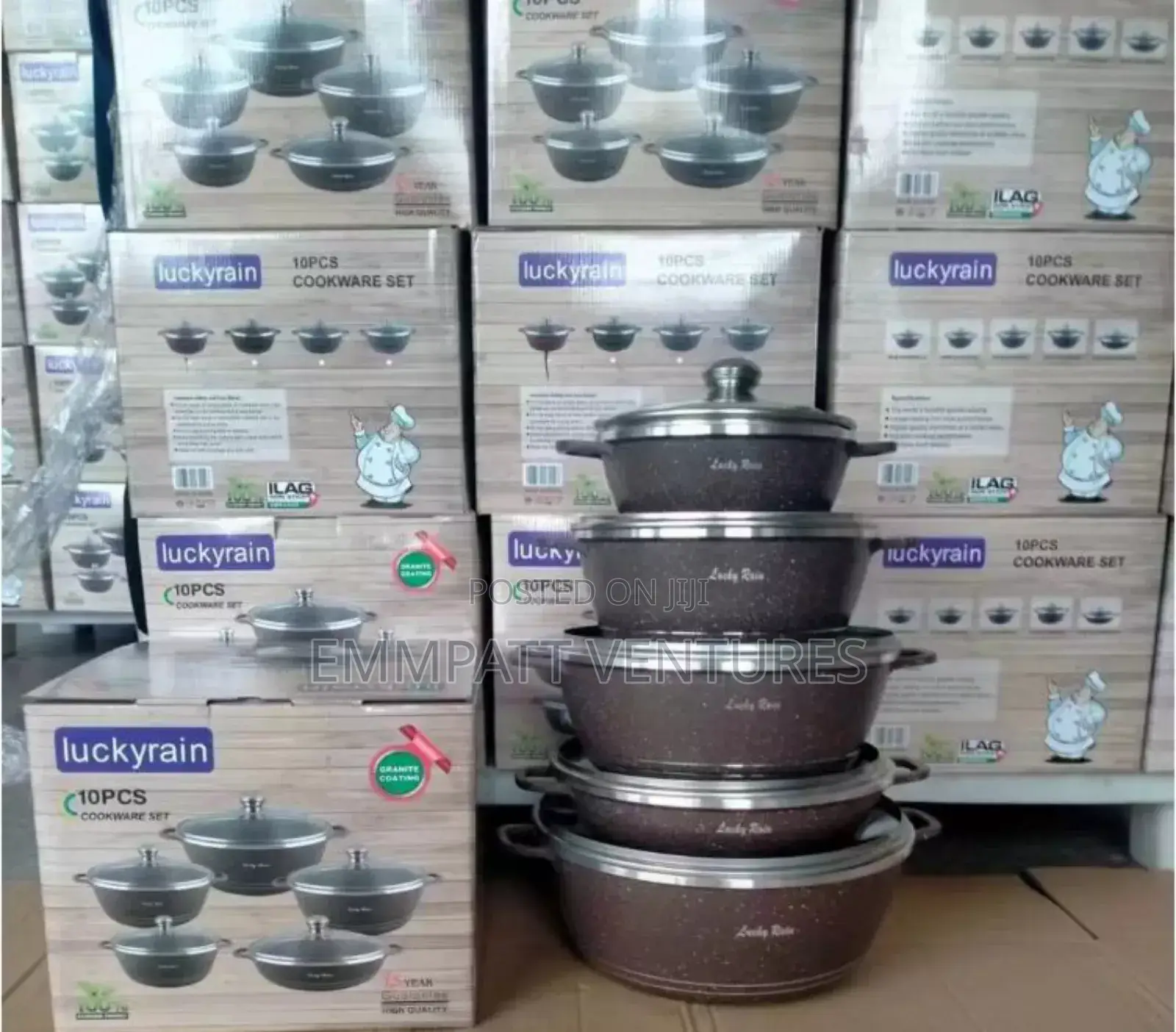 Luckyrain Cookware Set