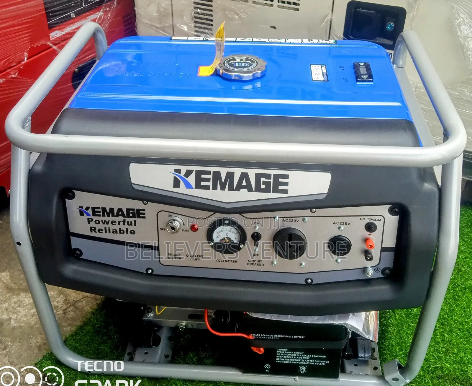 Kemage Powerful Generator 7.5kva 8500watt Generator Petrol