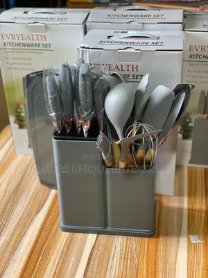 High Efficiency 19pcs Silicon Ladle With Chopping Board