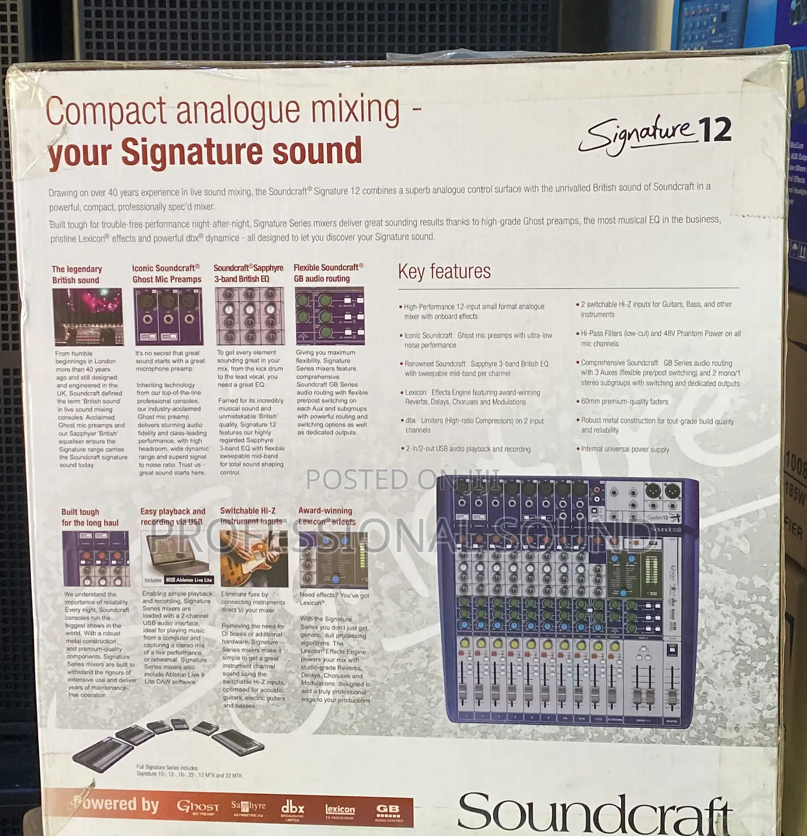 Soundcraft 12 Channel