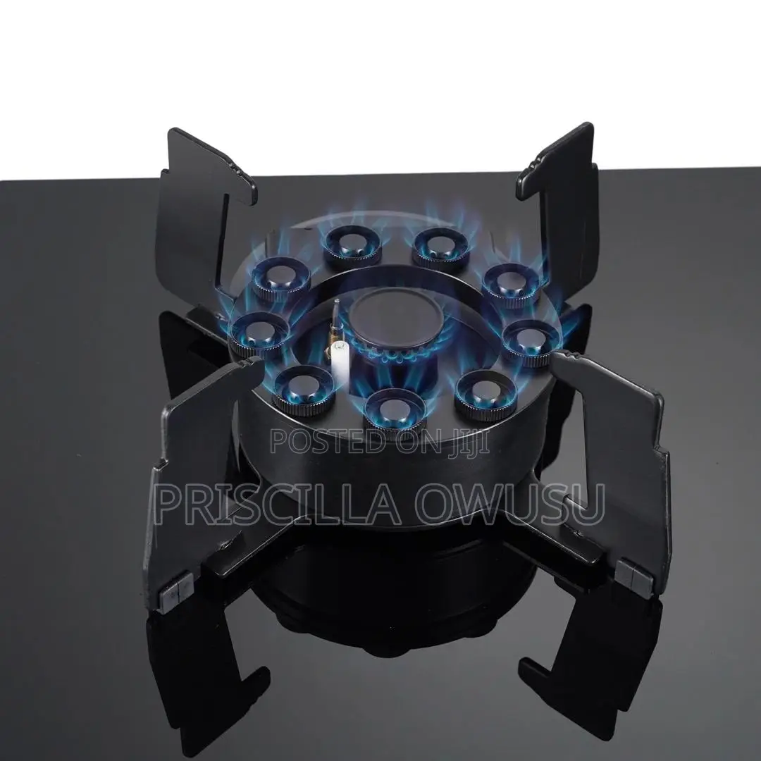 Flip Over / Turn Over Automatic Battery Glass Gas Cooker