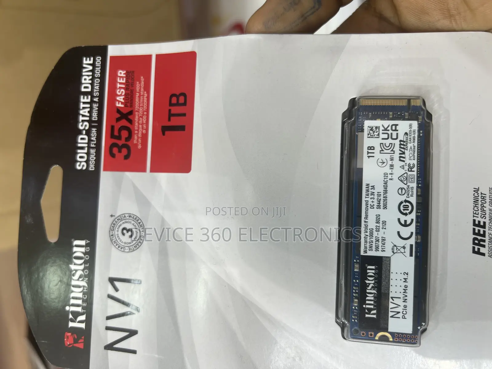 Kingston Nv1 1tb Nvme M.2 SSD
