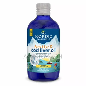 Nordic Naturals Arctic-D Cod Liver Oil, Lemon, 237ml
