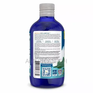 Nordic Naturals Arctic-D Cod Liver Oil, Lemon, 237ml