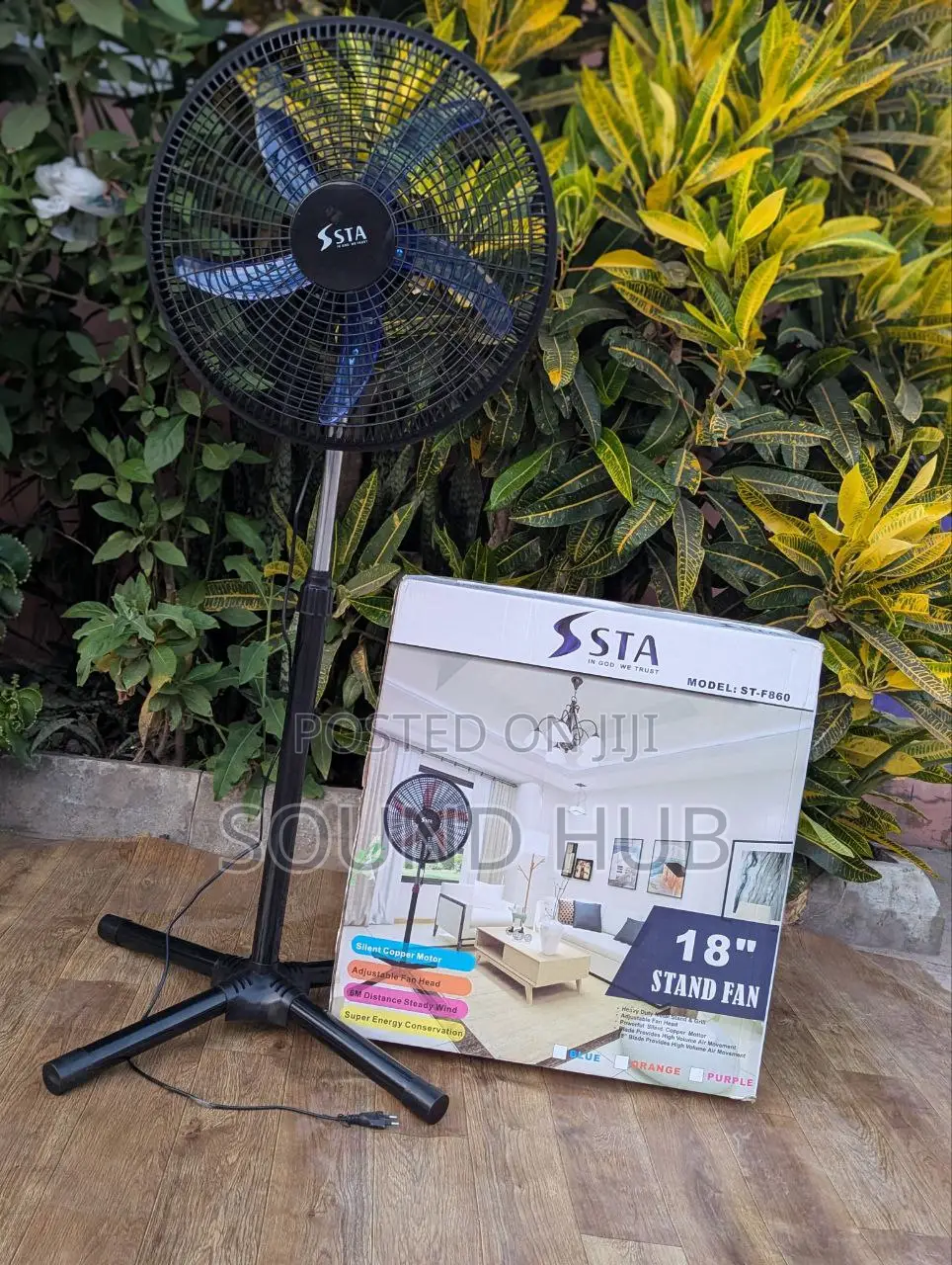 Sta 18" Energy Saving Standing Fan