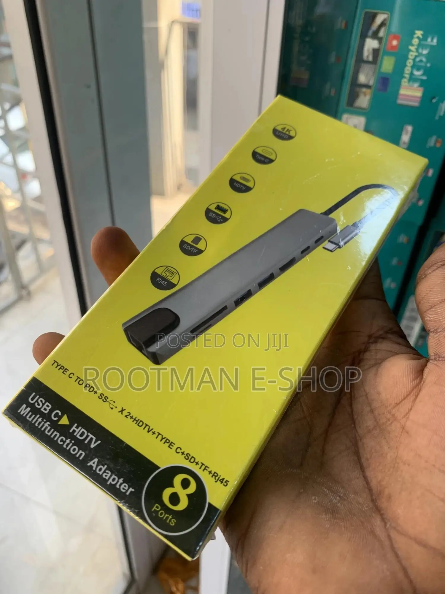 8 in 1 USB C Multifunction Adapter