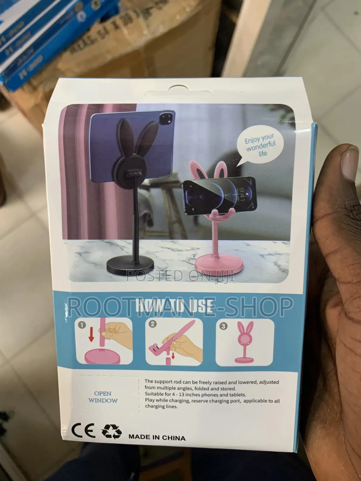Rabbit Phone Stand
